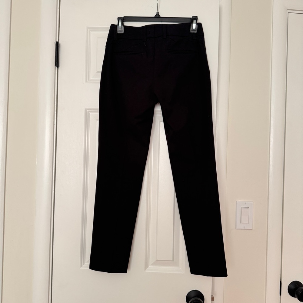 NEW Piazza Sempione Kim Cotton Trousers Black Size IT 38 - Picture 4 of 6